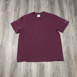 Todd Snyder X Champion Short Sleeve Shirt Men’s Sz XL Maroon Red Burgundy